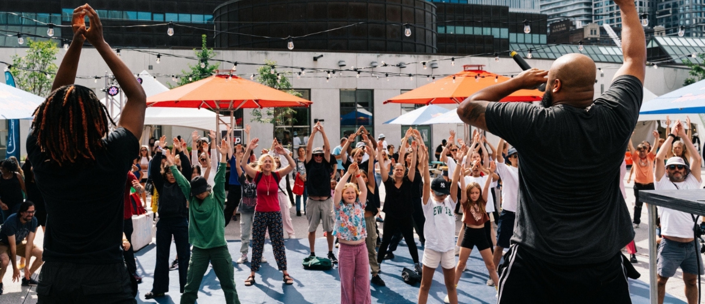 Initiation au street dance, freestyle vocal et beatmaking at Place des Arts in Montreal