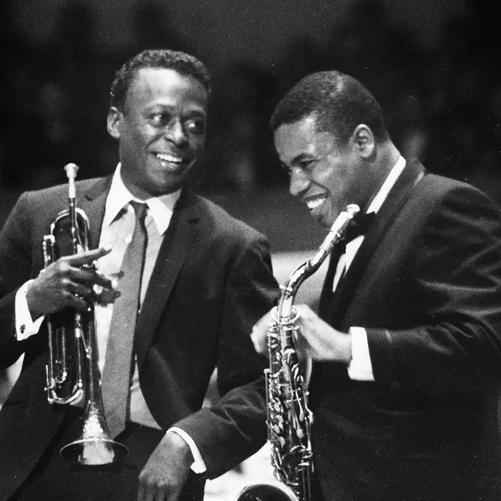 Miles Davis and Wayne Shorter