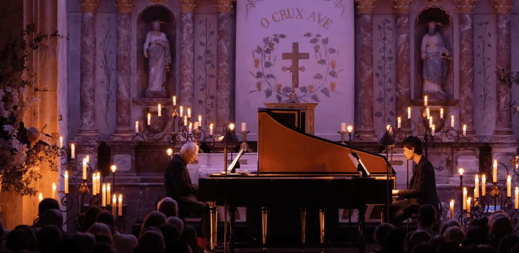 William Christie et Justin Taylor