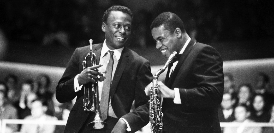 Miles Davis and Wayne Shorter