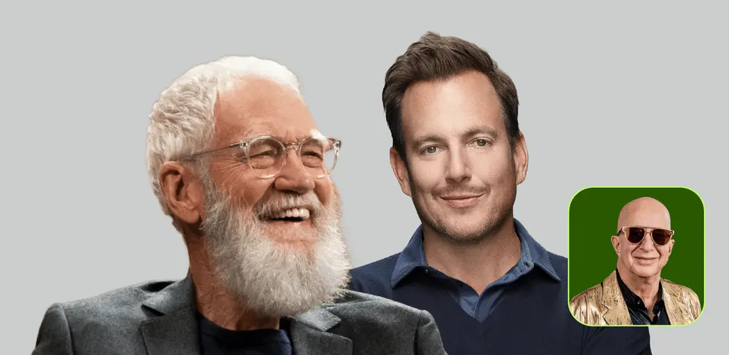 David Letterman et Will Arnett