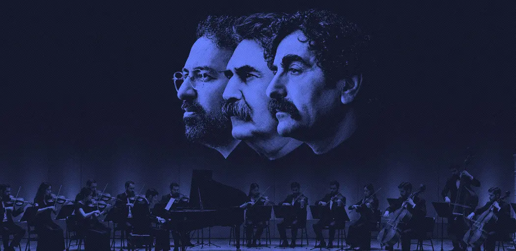 Shahram Nazeri, Kaykhosro Pournazeri, Tahmoures Pournazeri