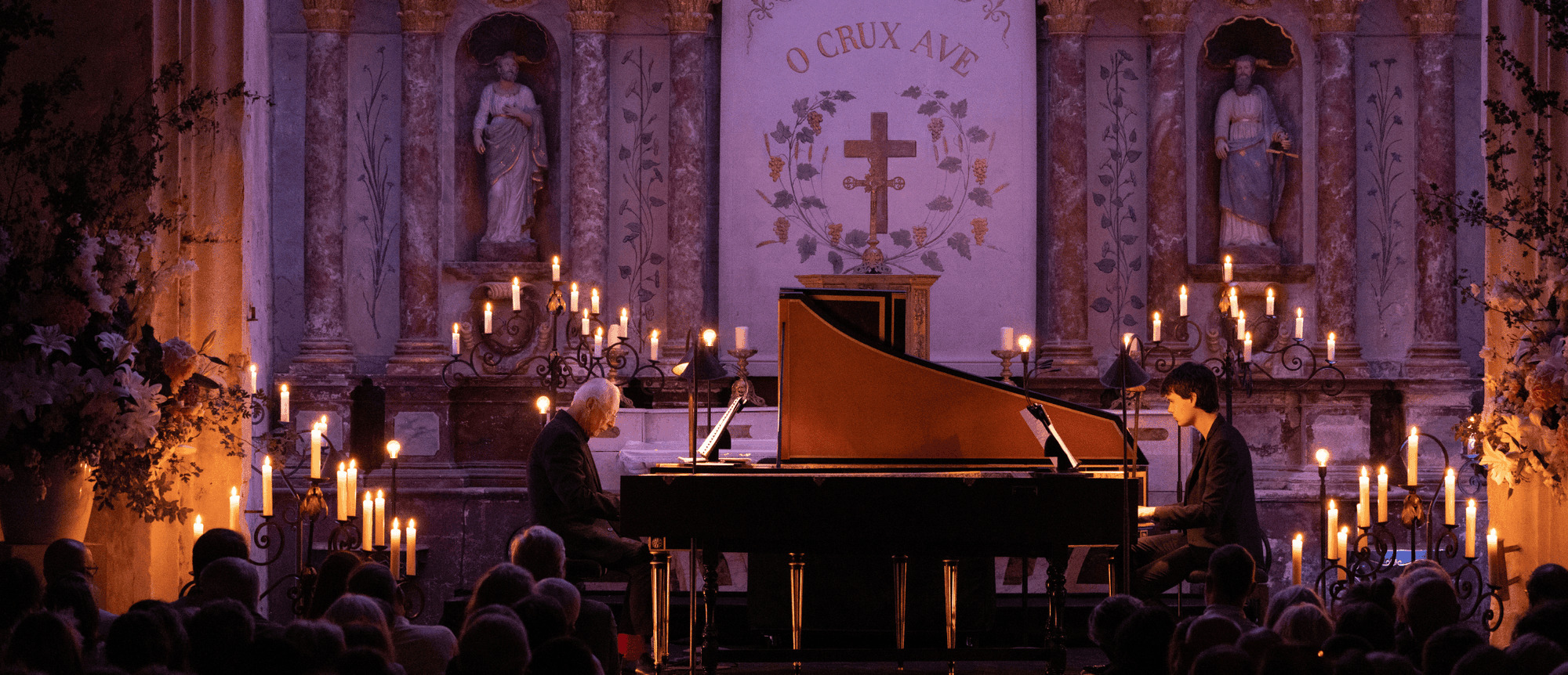 William Christie et Justin Taylor